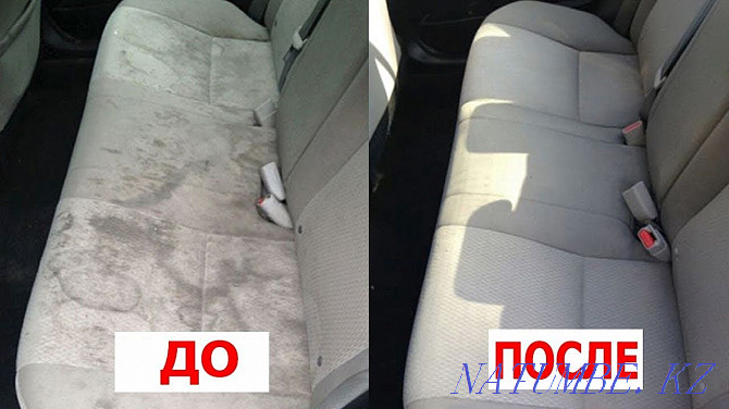Dry cleaning of the interior of the car with the analysis of the interior! Kokshetau - photo 4