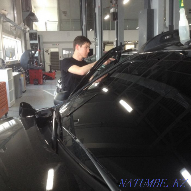 Tinted car wash gift. headlight cleaning. Polishing. Astana - photo 5
