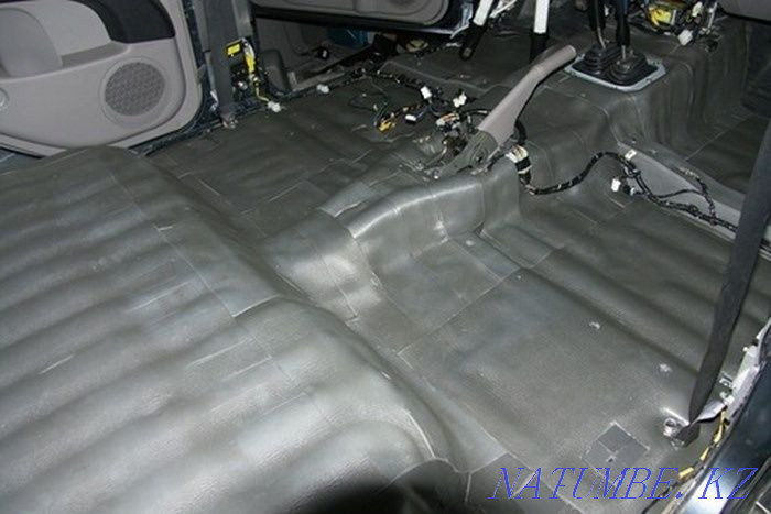 Автокөліктің ішін химиялық тазалау, Автомобильді шу оқшаулау, кілем жуу, Көлік жуу  Алматы - изображение 5