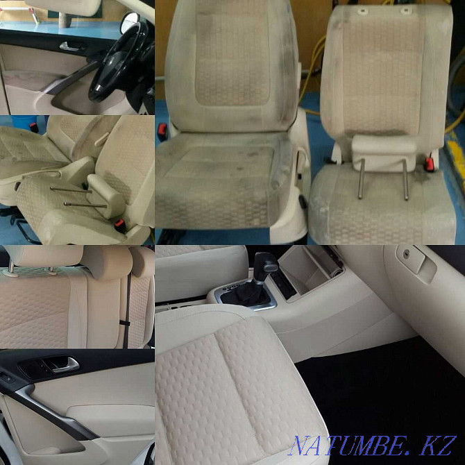 Car dry cleaning. Car interior dry cleaning. Almaty - photo 4