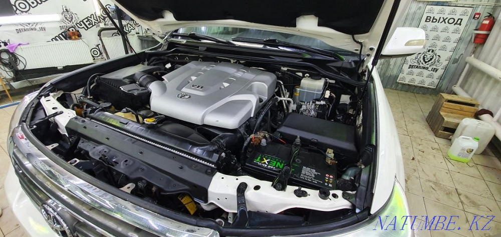 Мойка двигателя диэлектриком и паром. Консервация двигателя. Химчистка Астана - изображение 1