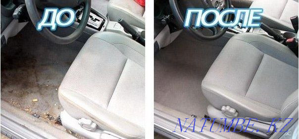 Stock! Express car dry cleaning of the car interior. Body polishing. Almaty - photo 2