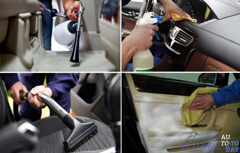 Car dry cleaning (full and detailed cleaning) Shymkent - photo 4