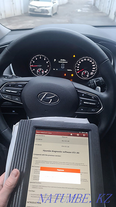 Auto-selection computer diagnostics thickness gauge smoke generator expert Almaty - photo 1