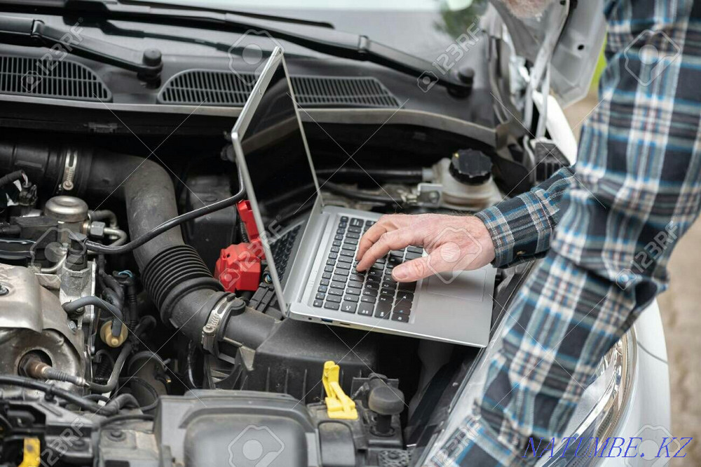 Renault computer diagnostics. Replacement of phase regulators. Astana - photo 1