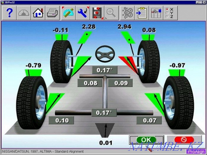 wheel alignment Aqtobe - photo 2