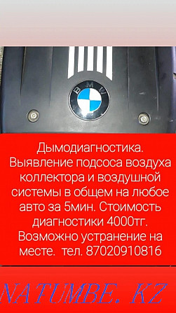 Car smoke diagnostics Astana - photo 1