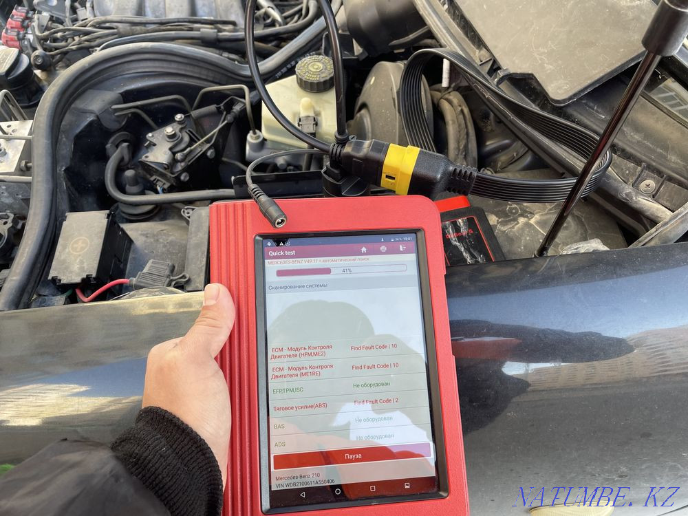 Diagnostics of the car of all brands from 1996. HBO repair. Aqtau - photo 3