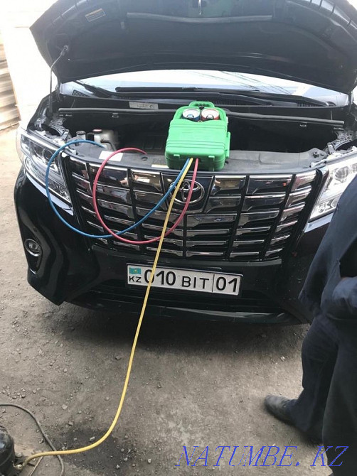 Жанармай құю станциясы және автокондиционерлерді жөндеу. Автокөлік кондиционерлеріне жанармай құю.  Астана - изображение 1