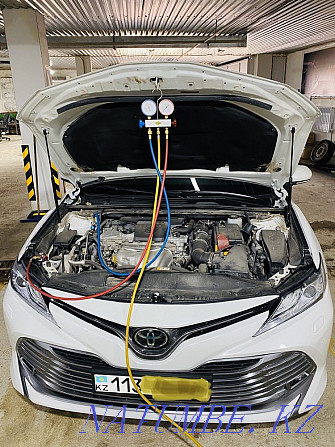 Refueling. Repair of car air conditioners. Auto Air Conditioning Compressor Astana - photo 1