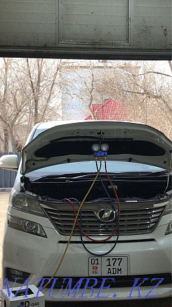 Refueling of car air conditioners, refilling of car air conditioners, freon Astana - photo 1