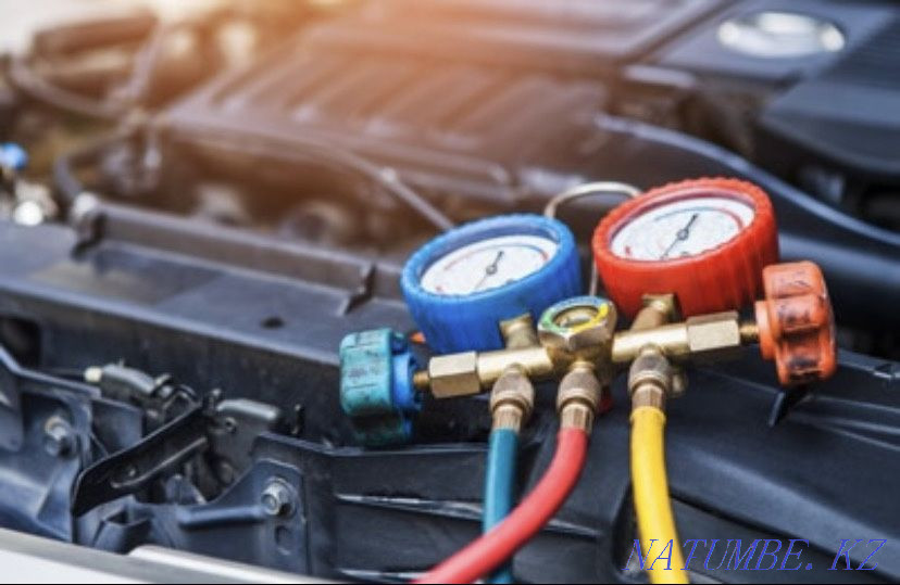 Ремонт и заправка автокондиционеров Шымкент - изображение 1