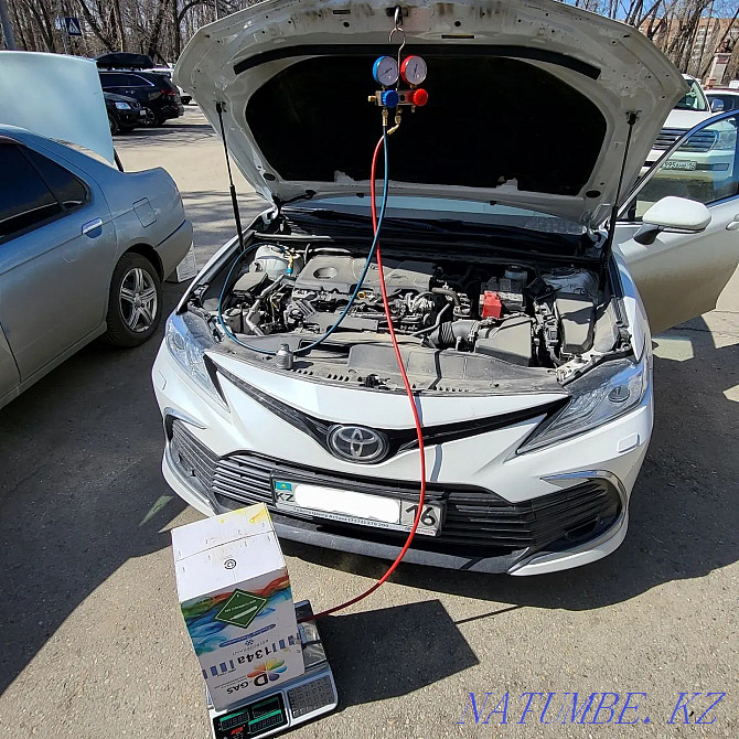 Refueling of car air conditioners, car air conditioner, trucks Ust-Kamenogorsk - photo 1