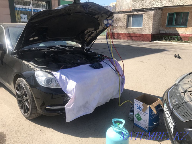 Refueling of air conditioners. Refueling air conditioners. Freon Astana - photo 1