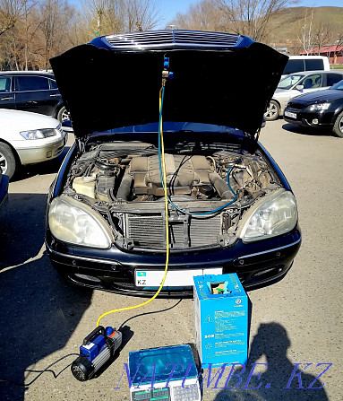 Refueling of the air conditioner, repair of the air conditioner. Cars and trucks Ust-Kamenogorsk - photo 2