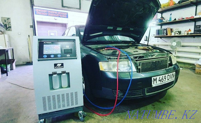 Refueling of car air conditioners professional equipment 134a Belgium Karagandy - photo 5