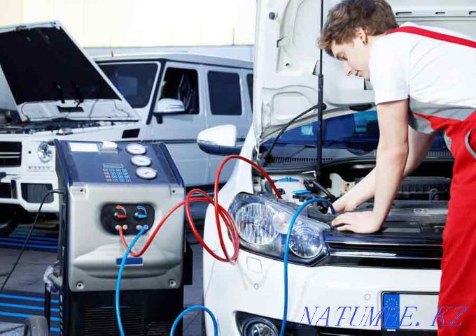 Repair of car heaters, radiators, air conditioners. Refueling air conditioners Astana - photo 3