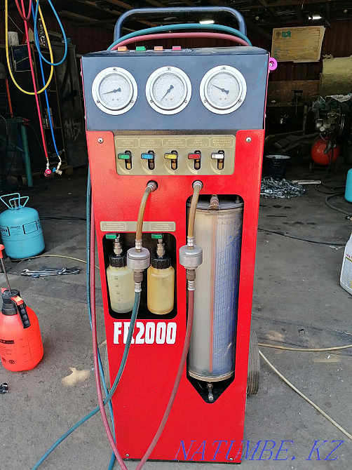 Refueling of car air conditioners (diagnostics, repair) Almaty - photo 2