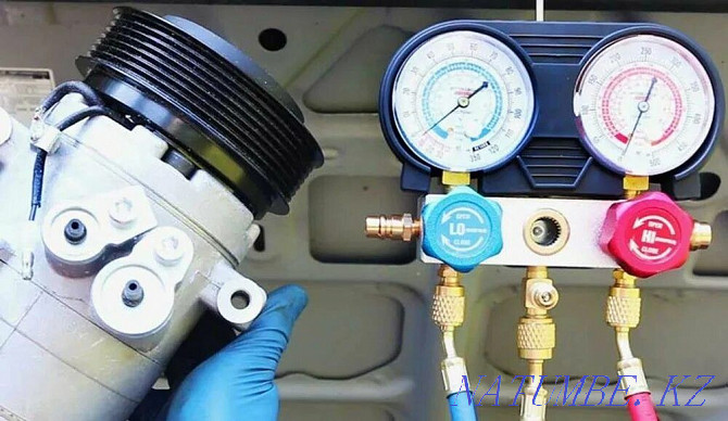 Refueling, Auto Air Conditioner Repair Astana - photo 3