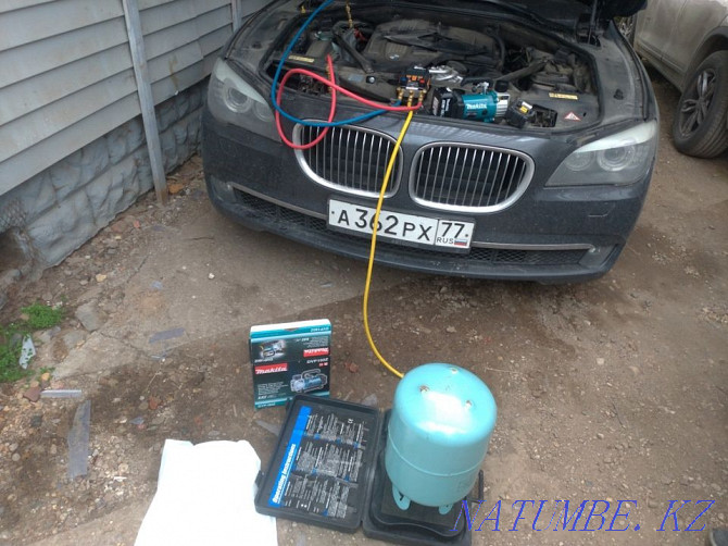 Refueling, car air conditioning repair Astana - photo 2