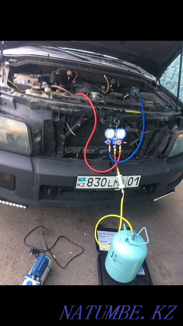 Заправка автокондиционеров, диагностика автокондиционеров на выезд Астана - изображение 2