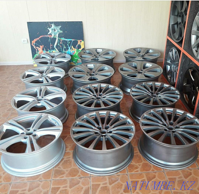 In one day, polymer, powder coating of discs and hardware Almaty - photo 3