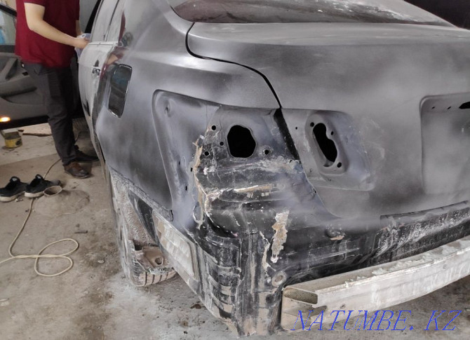 Bumper repair Body repair Car painting Car painting Astana - photo 5