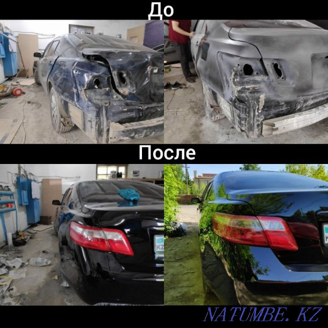 Bumper repair Body repair Car painting Car painting Astana - photo 1