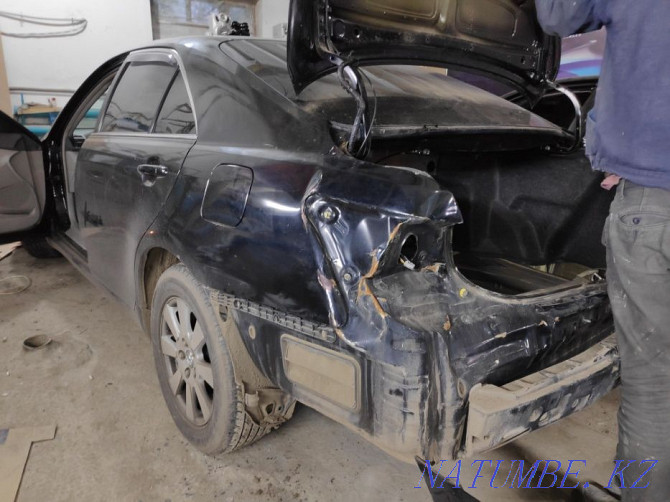Bumper repair Body repair Car painting Car painting Astana - photo 2