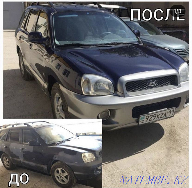 Body repair, full polishing, headlight polishing, bumper painting Kyzylorda - photo 2