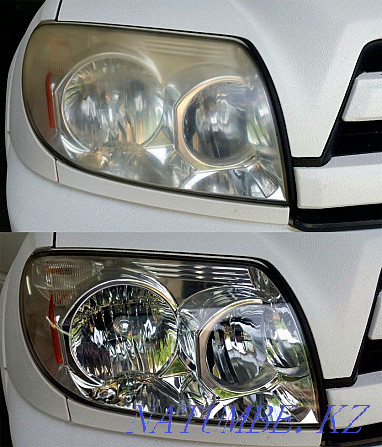 Headlight polishing is not expensive Kostanay - photo 1