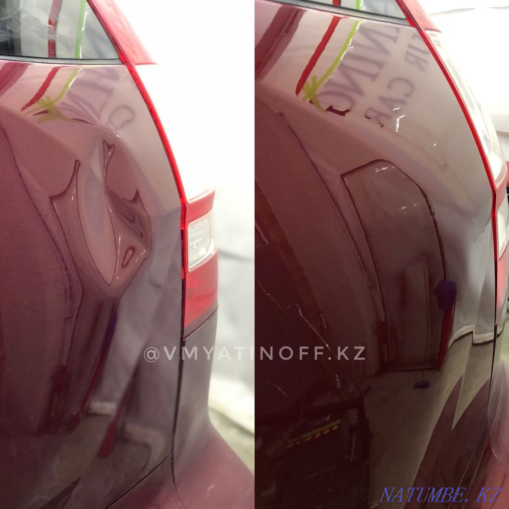 Dent Removal WITHOUT PAINTING. Grad. Straightening for painting Almaty - photo 8