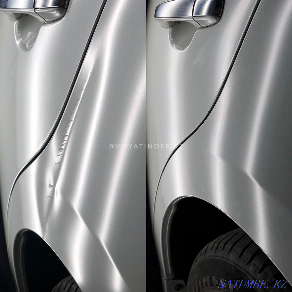 Dent Removal WITHOUT PAINTING. Grad. Straightening for painting Almaty - photo 7