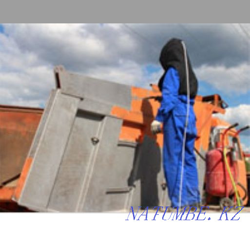 Sandblast cleaning of different surfaces with abrasive material Kupersh Shymkent - photo 6