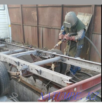 Sandblast cleaning of different surfaces with abrasive material Kupersh Shymkent - photo 3