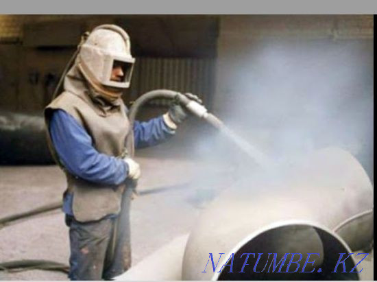 Sandblast cleaning of different surfaces with abrasive material Kupersh Shymkent - photo 1
