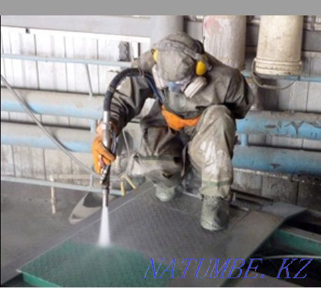 Sandblast cleaning of different surfaces with abrasive material Kupersh Shymkent - photo 7