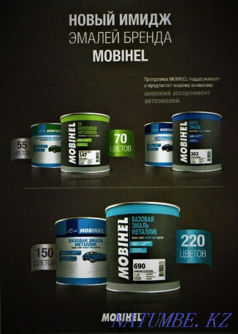 Краска автомобильная Коломикс Мобихел Алматы - изображение 2