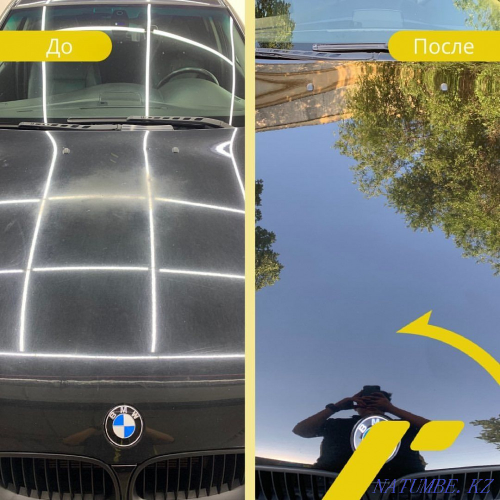 Polishing, car dry cleaning, headlight polishing, ceramics Semey - photo 2