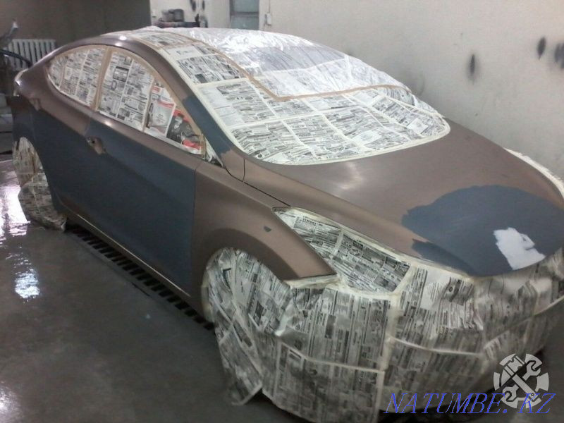 Кузовные малярные работы.ремонт бамперов Нуркен - изображение 7