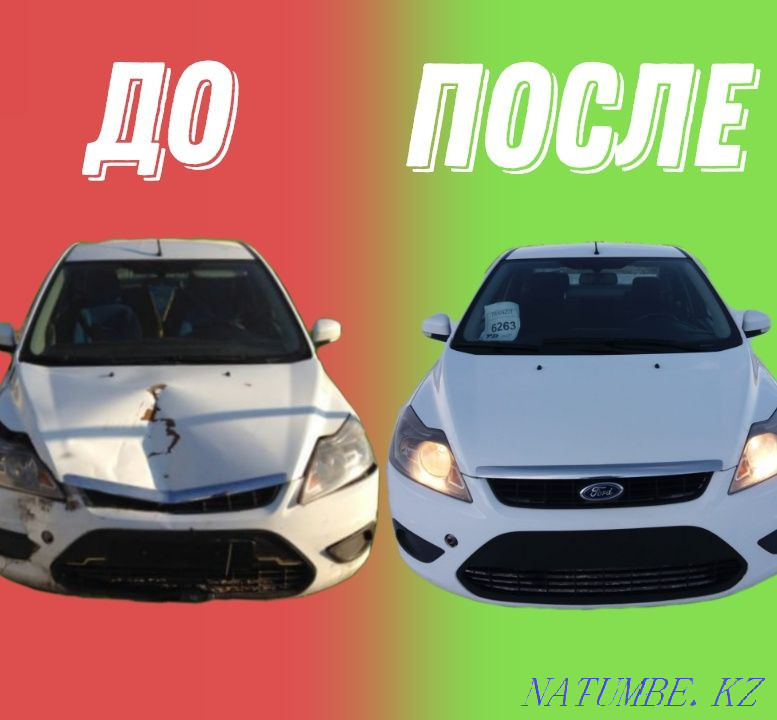 Straightening, welding, repair of thresholds and bumpers, painting Petropavlovsk - photo 1