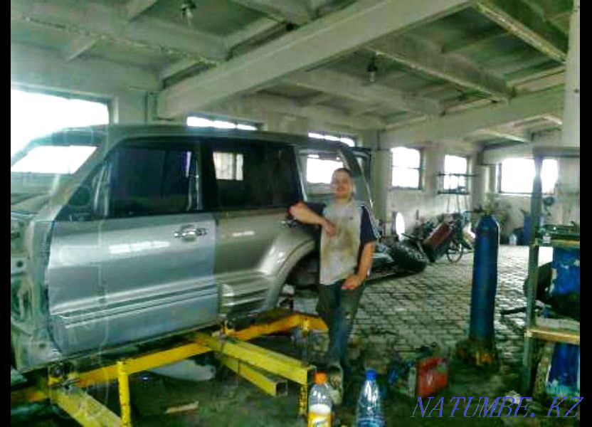 Straightening, welding, repair of thresholds and bumpers, painting Petropavlovsk - photo 5