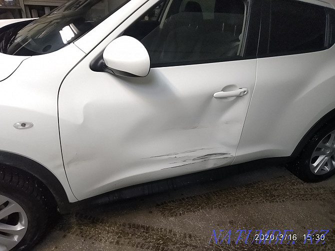 Removal of dents without painting. Correction of deformed state car numbers. Petropavlovsk - photo 1
