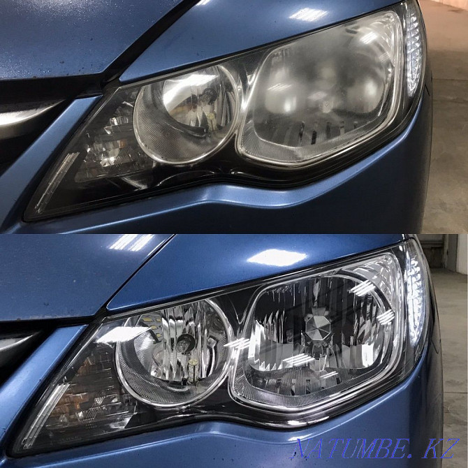Polishing headlights for only 4000tg Quickly Qualitatively Atyrau - photo 3
