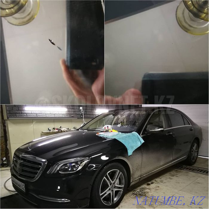 Auto glass repair (chip repair, crack repair) chip, crack Almaty - photo 3