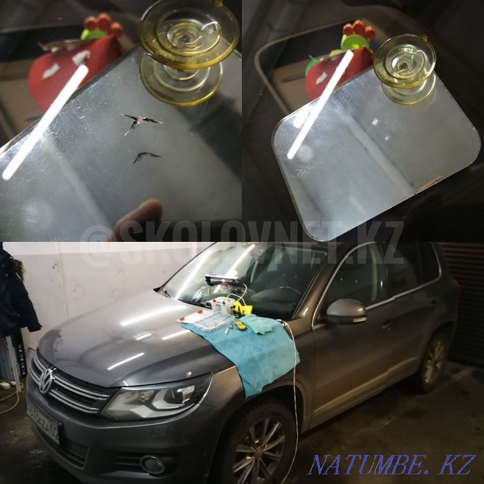 Auto glass repair (chip repair, crack repair) chip, crack Almaty - photo 4