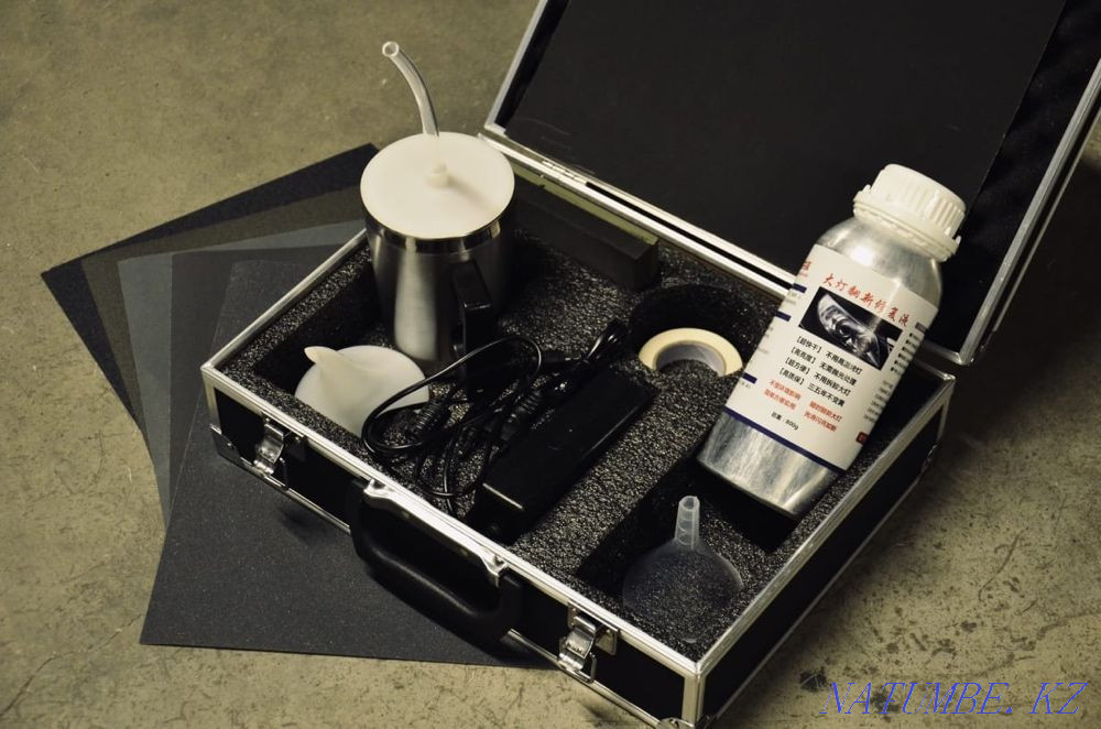 Headlight polishing Shymkent - photo 1