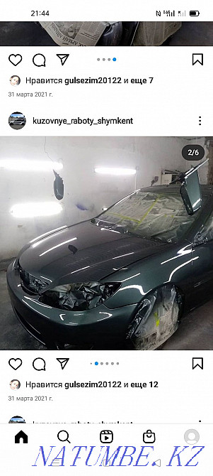 Кузовные работы любой сложности, Костоправ маляр,стаж 20лет покраска Шымкент - изображение 4