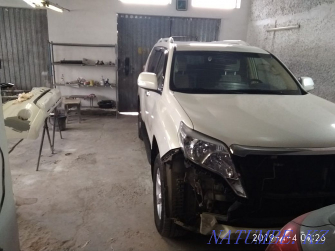 Painting a car in a car camera, repair of bumpers, plastic. Polishing. Almaty - photo 6