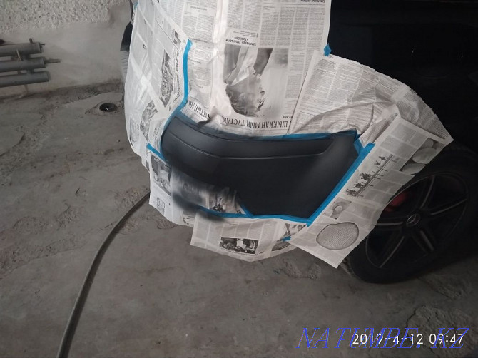 Painting a car in a car camera, repair of bumpers, plastic. Polishing. Almaty - photo 4